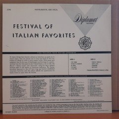 FESTIVAL OF ITALIAN FAVORITES - LP 2.EL PLAK