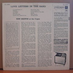 KEN GRIFFIN - LOVE LETTERS IN THE SAND - LP 2.EL PLAK