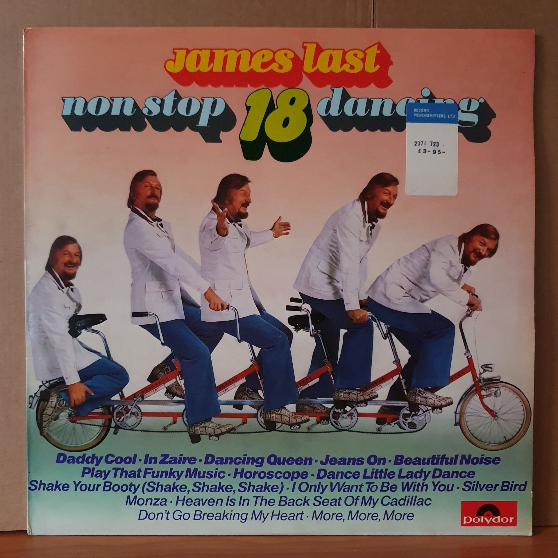 JAMES LAST - NON STOP DANCING 18 (1976) - LP 2.EL PLAK