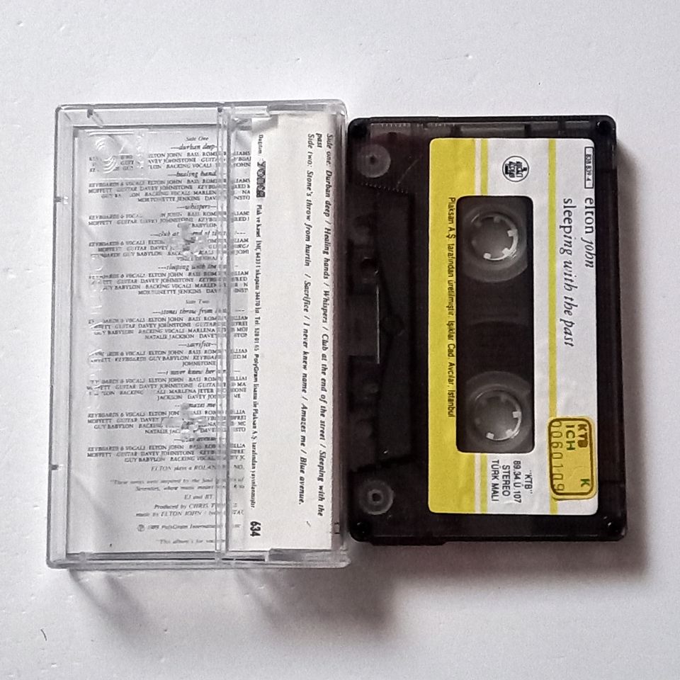 ELTON JOHN - SLEEPING WITH THE PAST (1989) - KASET 2.EL