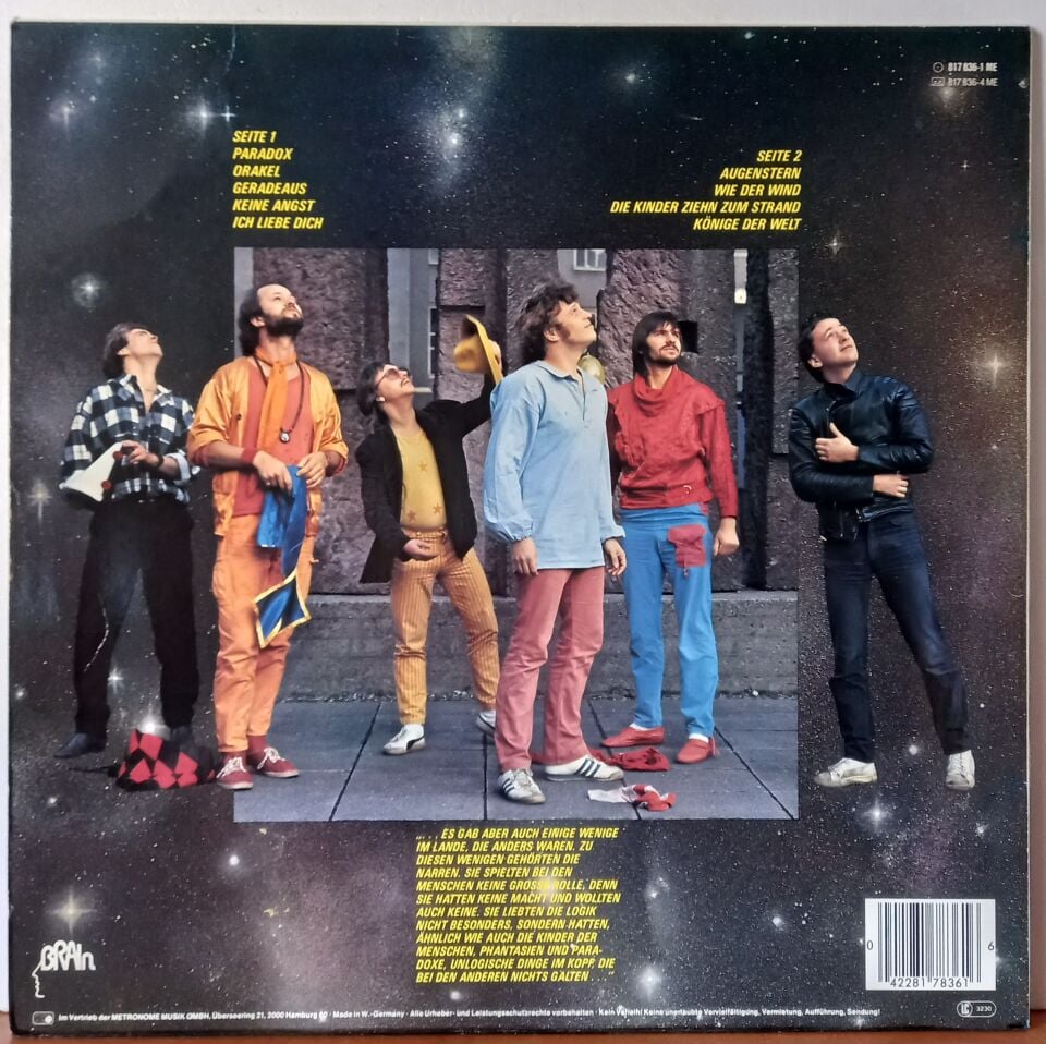 GROBSCHNITT – KINDER + NARREN - LP 2.EL PLAK