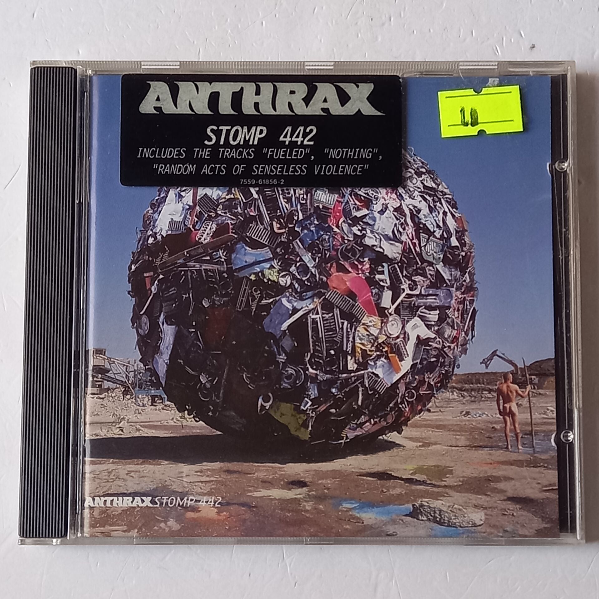 ANTHRAX – STOMP 442 (1995) - CD 2.EL