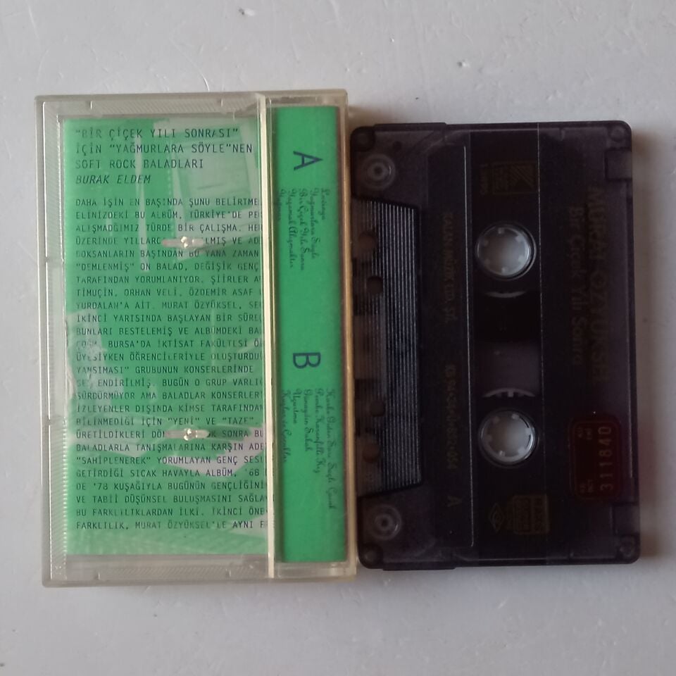 MURAT ÖZYÜKSEL - BİR ÇİÇEK YILI SONRA (1994) - KASET 2.EL