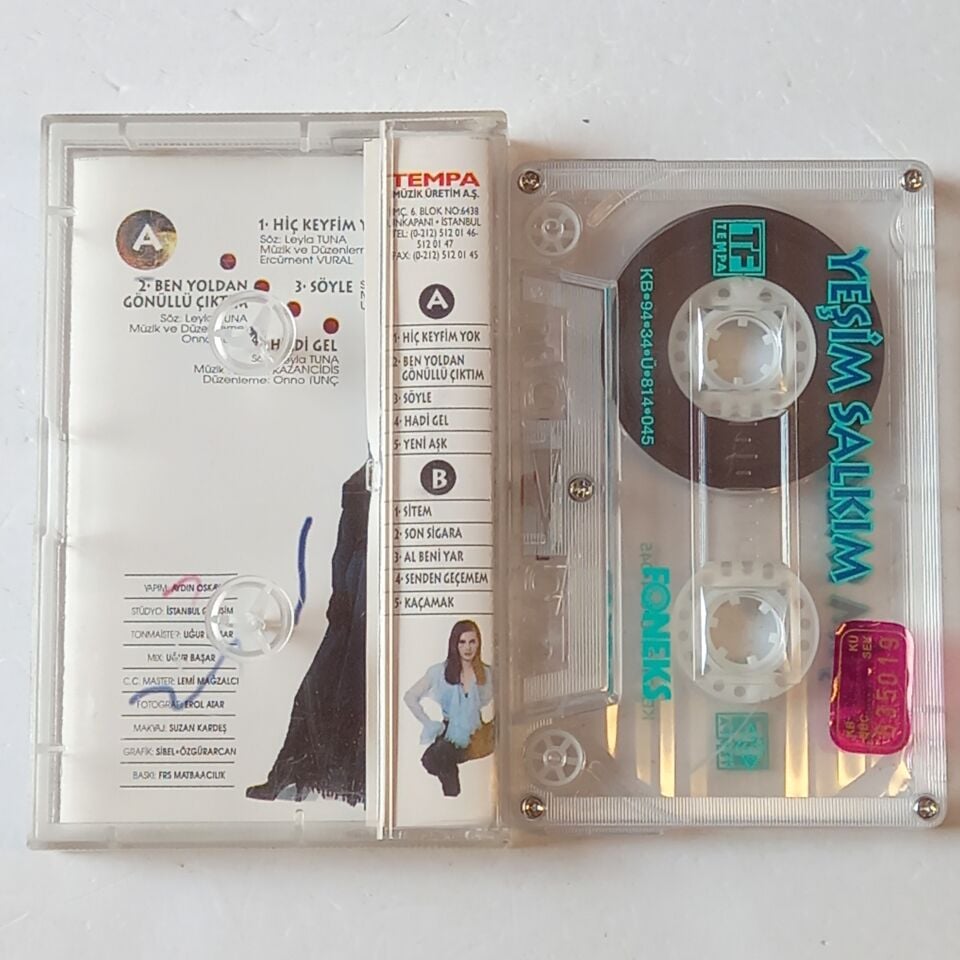 YEŞİM SALKIM – HİÇ KEYFİM YOK (1994) - KASET 2.EL