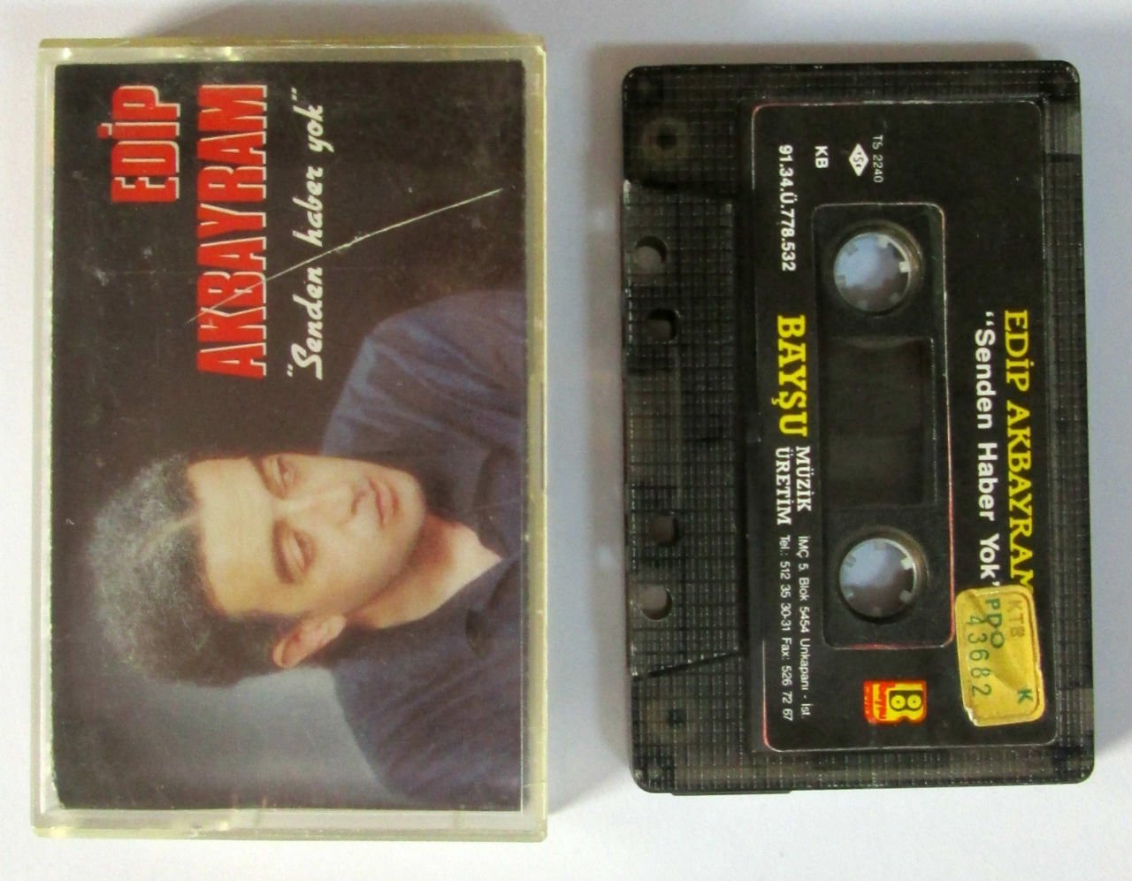 EDİP AKBAYRAM - SENDEN HABER YOK 2.EL KASET
