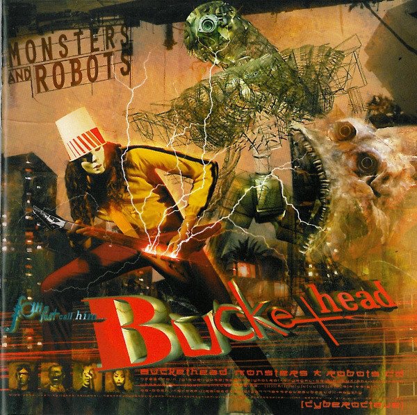 BUCKETHEAD - MONSTERS & ROBOTS (1999) - CD CYBEROCTAVE 2.EL