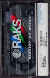 IRON MAIDEN - SOMEWHERE IN TIME - KASET SIFIR - EMI KENT MADE IN TURKEY