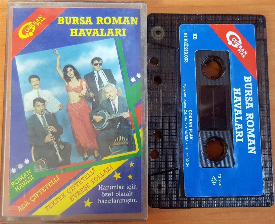 BURSA ROMAN HAVALARI / ÇOKRAN PLAK KASET 2.EL
