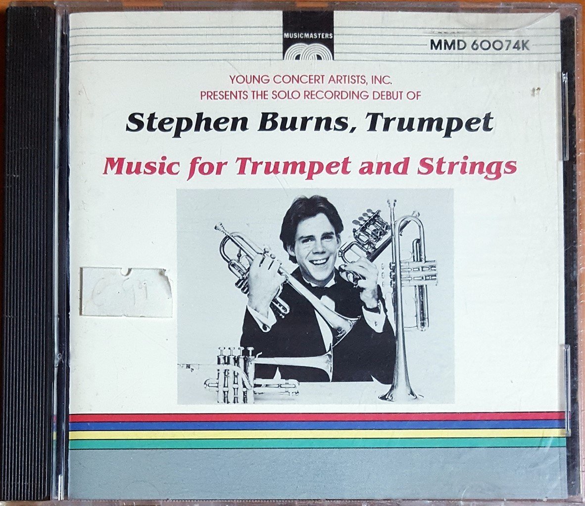 MUSIC FOR TRUMPET AND STRINGS / STEPHEN BURNS (1988) MUSICMASTERS CD 2.EL