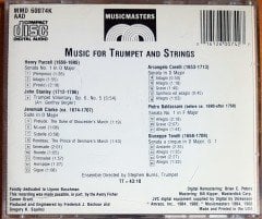 MUSIC FOR TRUMPET AND STRINGS / STEPHEN BURNS (1988) MUSICMASTERS CD 2.EL