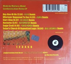 MEDESKI MARTIN & WOOD - COMBUSTICATION REMIX EP (1999) BLUE NOTE CD SIFIR