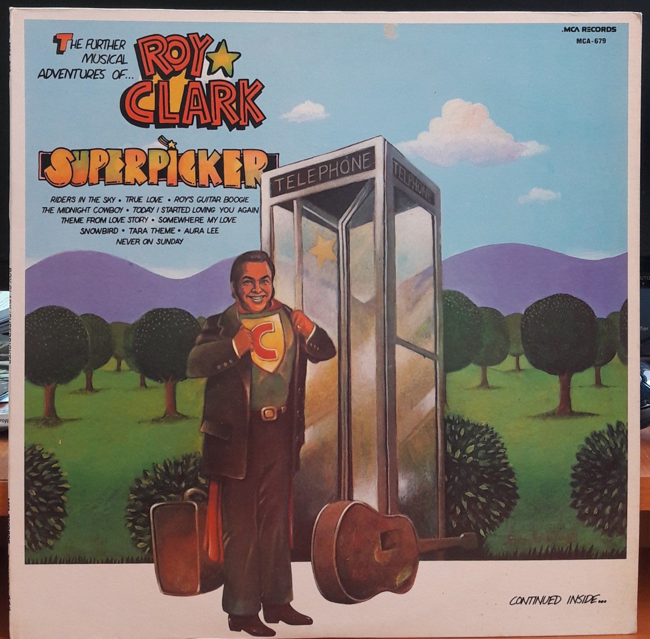ROY CLARK - SUPERPICKER - PLAK 2.EL