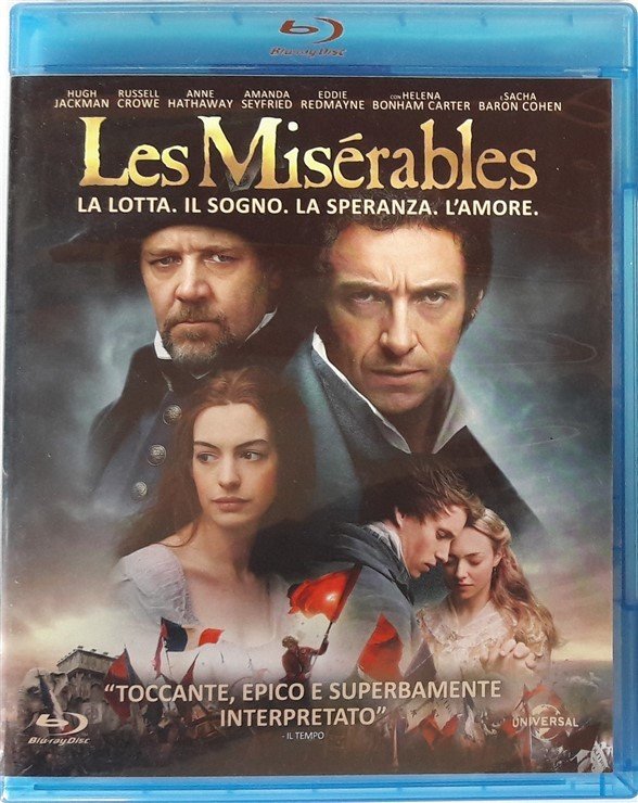 LES MISÉRABLES (2012) - SEFİLLER - HUGH JACKMAN - RUSSELL CROWE - ANNE HATHAWAY - BLU-RAY 2.EL
