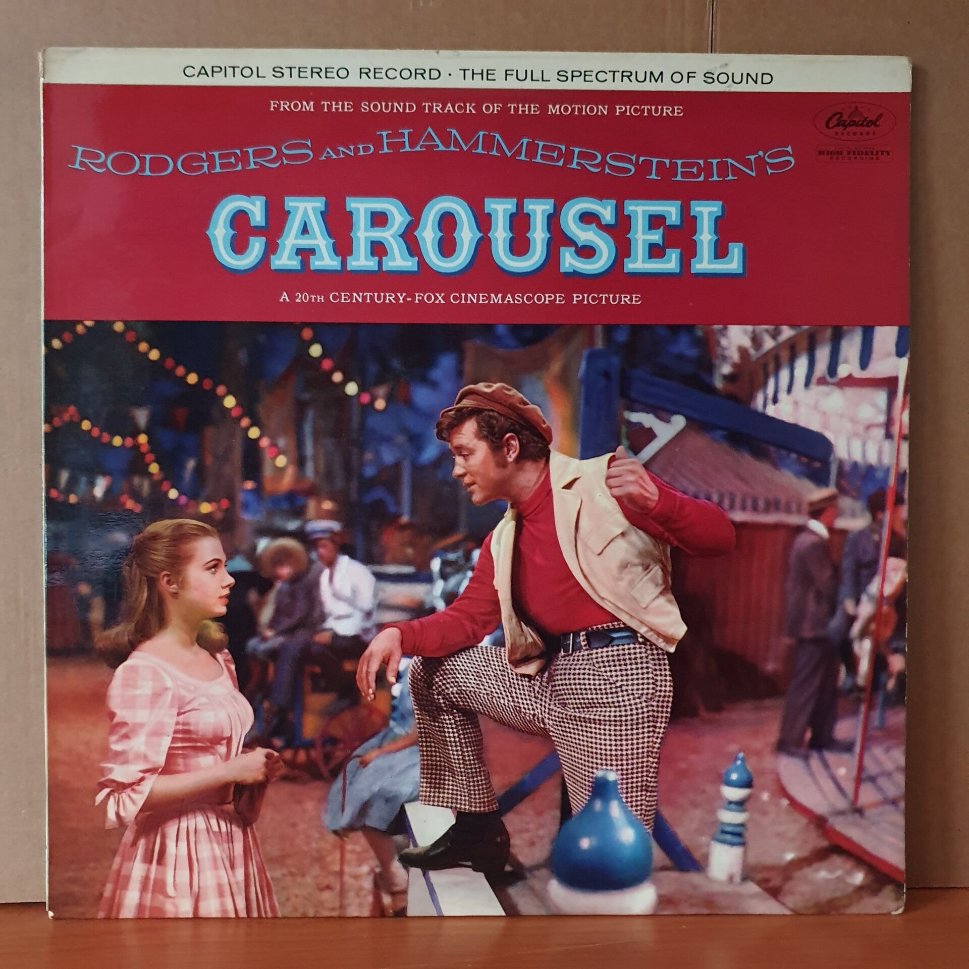 CAROUSEL SOUNDTRACK / RODGERS & HAMMERSTEIN - LP 2.EL PLAK