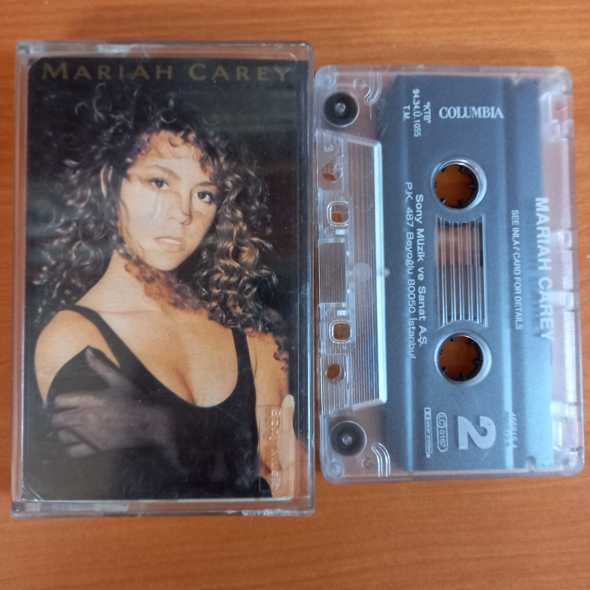 MARIAH CAREY - MARIAH CAREY (1990) - KASET 2.EL