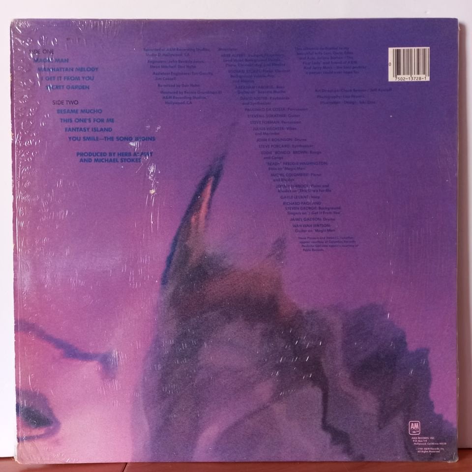 HERB ALPERT – MAGIC MAN (1981) - LP 2.EL PLAK