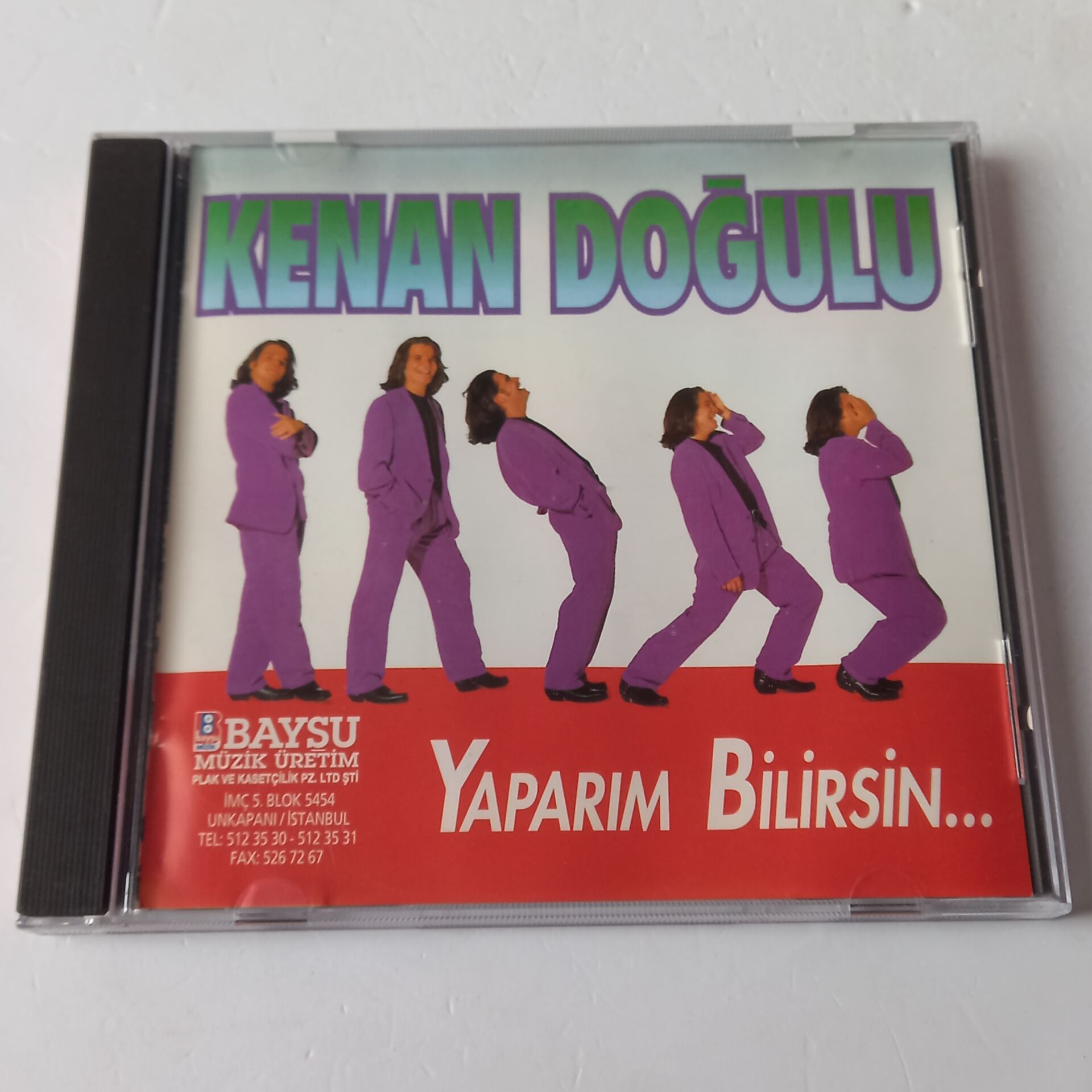 KENAN DOĞULU – YAPARIM BİLİRSİN (1993) - CD 2.EL