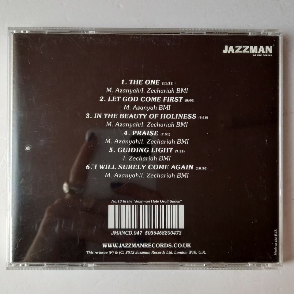 AZANYAH – THE ONE (1987) - CD 2012 REISSUE 2.EL