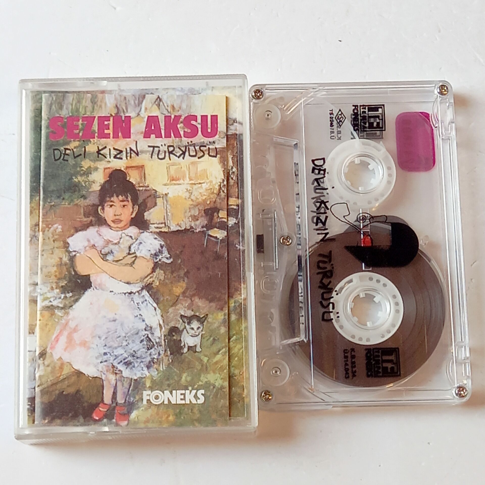 SEZEN AKSU - DELİ KIZIN TÜRKÜSÜ (1993) - KASET 2.EL