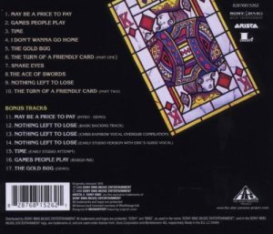 ALAN PARSONS PROJECT - TURN OF A FRIENDLY CARD (1980) - CD 2008 EDITION SIFIR