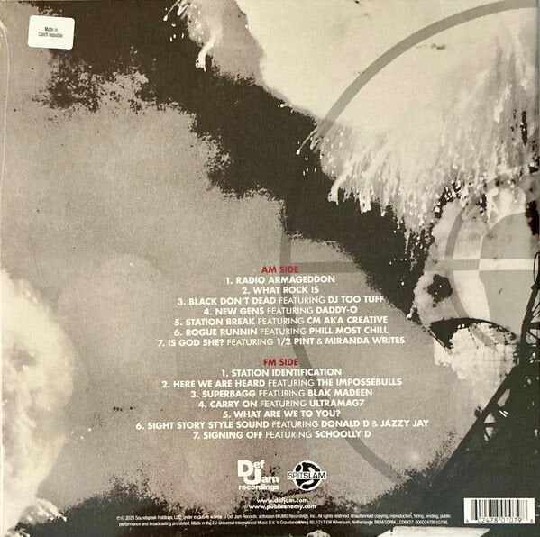 CHUCK D PRESENTS ENEMY RADIO - RADIO ARMAGEDDON (2025) - LP HIP HOP / CONSCIOUS SIFIR PLAK