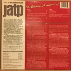 JAZZ AT THE PHILHARMONIC THE COLEMAN HAWKINS SET 1983 2.EL PLAK