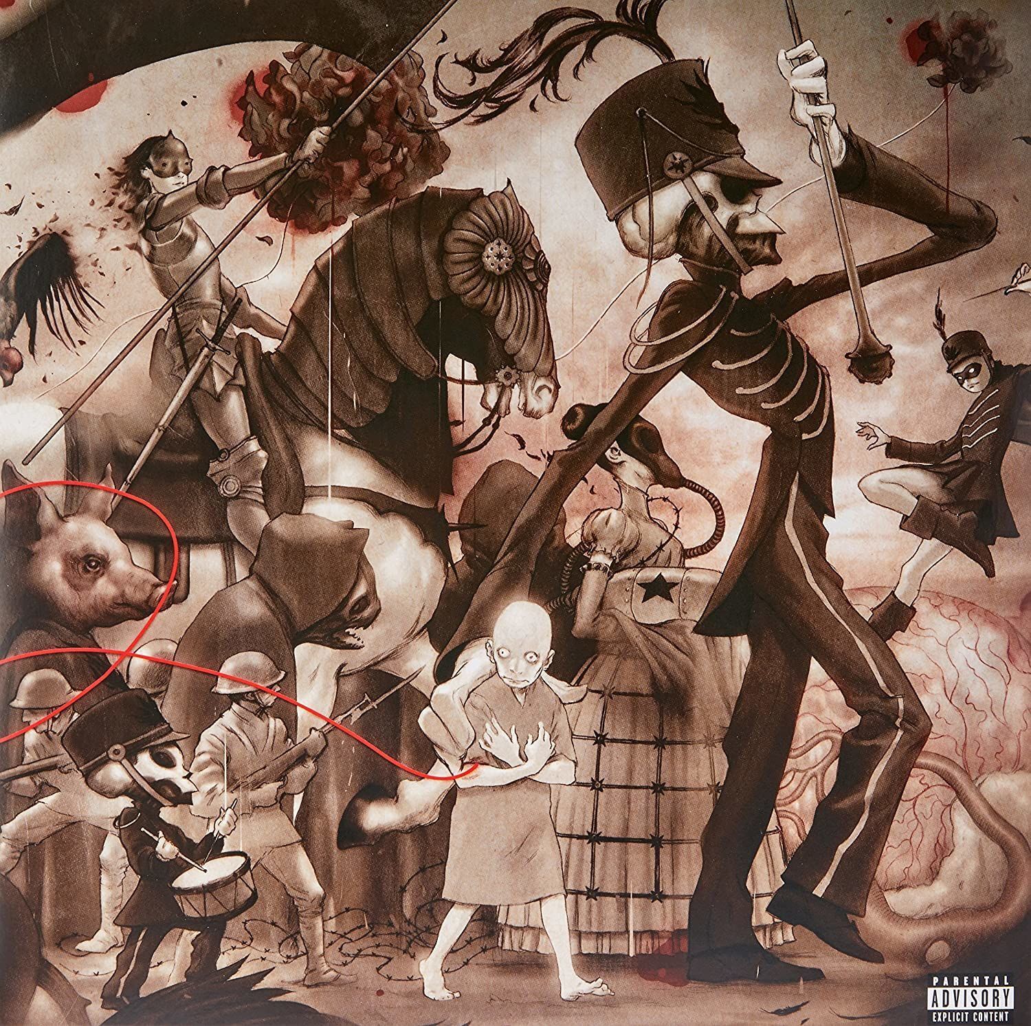 MY CHEMICAL ROMANCE - THE BLACK PARADE (2006) - 2LP / 3 SIDED 2015 EDITION SIFIR PLAK