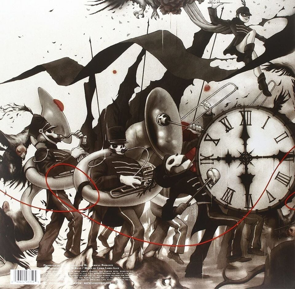 MY CHEMICAL ROMANCE - THE BLACK PARADE (2006) - 2LP / 3 SIDED 2015 EDITION SIFIR PLAK