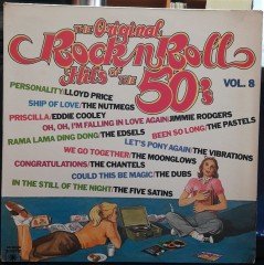 ORIGINAL ROCK 'N' ROLL HITS OF THE 50'S VOL.8 (1982) - PLAK 2.EL