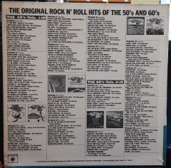 ORIGINAL ROCK 'N' ROLL HITS OF THE 50'S VOL.8 (1982) - PLAK 2.EL