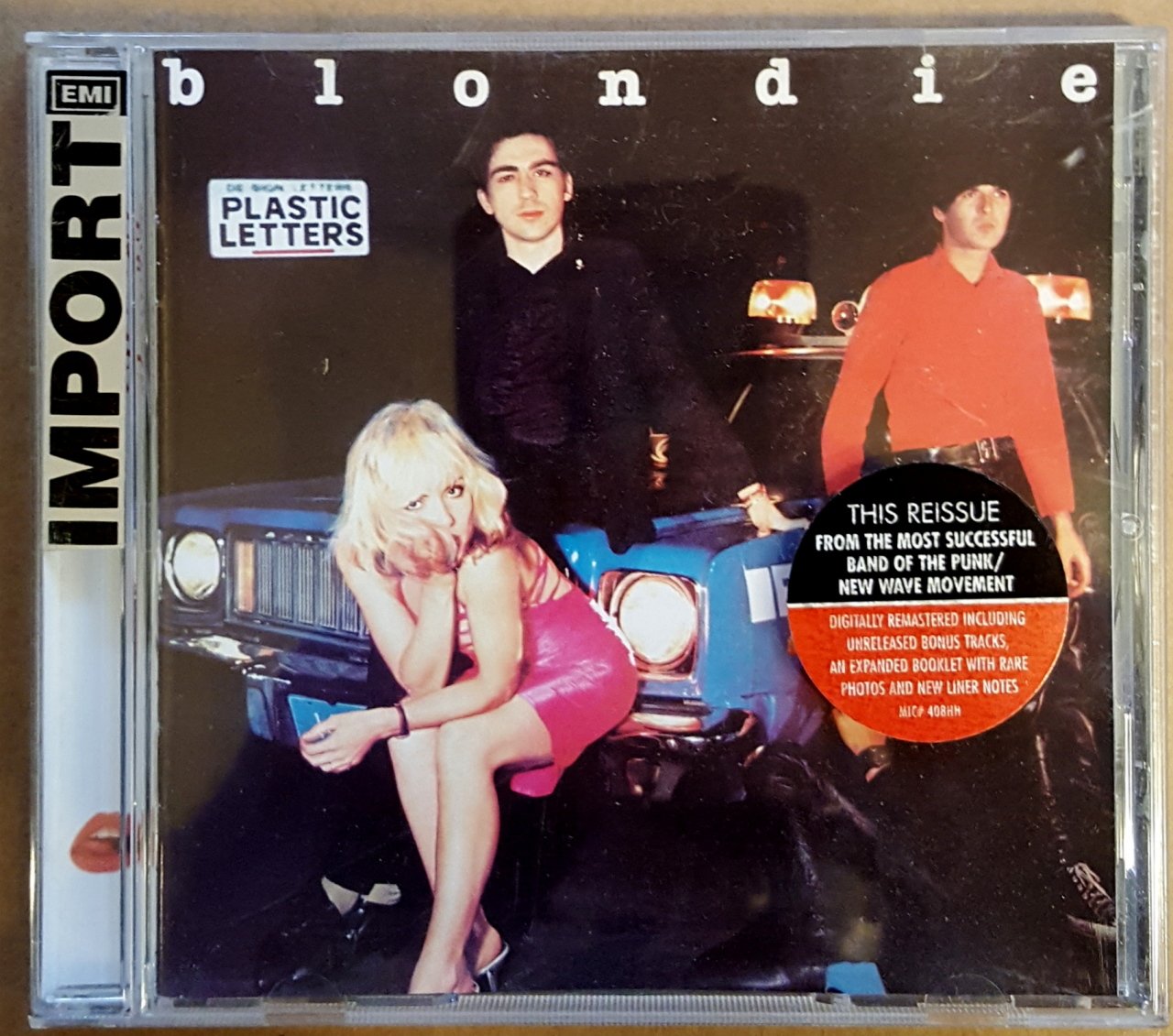 BLONDIE - PLASTIC LETTERS (1977) - CD 2001 EDITION 2.EL