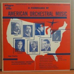 AMERICAN ORCHESTRAL MUSIC: PARKER, CHADWICK, HADLEY, GRIFFES, CARPENTER, TAYLOR, STRINGFIELD (1955) - LP 2.EL PLAK