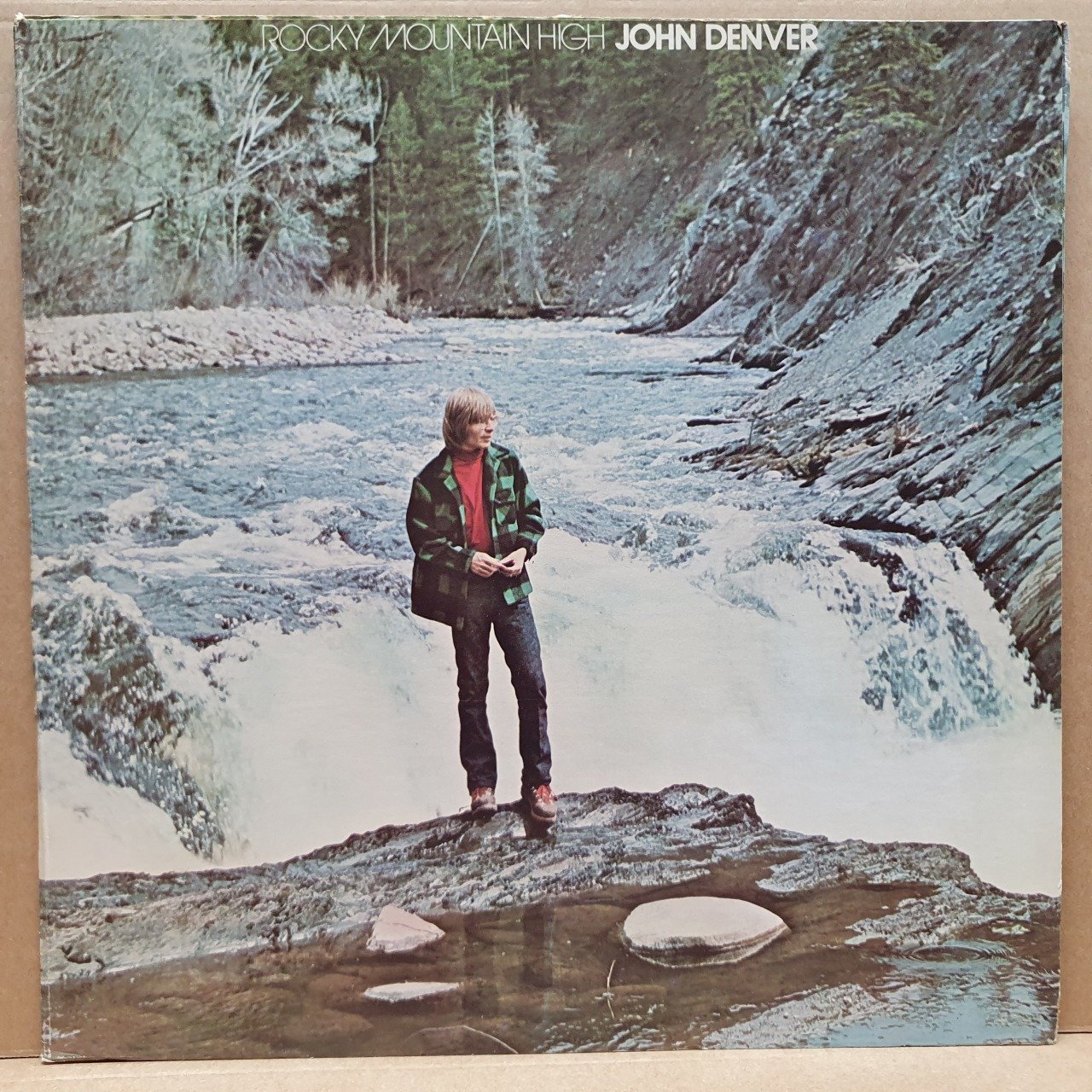 JOHN DENVER - ROCKY MOUNTAIN HIGH (1972) - LP 2.EL PLAK