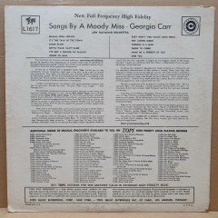 GEORGIA CARR - SONGS BY A MOODY MISS (1958) - LP 2.EL PLAK