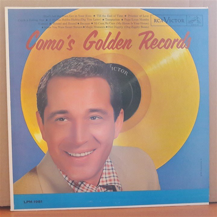 PERRY COMO - COMO'S GOLDEN RECORDS (1958) - LP 2.EL PLAK
