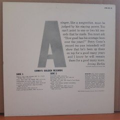 PERRY COMO - COMO'S GOLDEN RECORDS (1958) - LP 2.EL PLAK