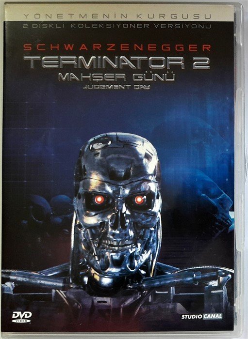 TERMINATOR 2 MAHŞER GÜNÜ - JUDGEMENT DAY - ARNOLD SCHWARZENEGGER - JAMES CAMERON - 2DVD 2.EL