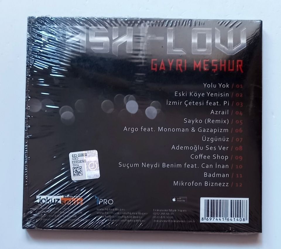 CASH FLOW – GAYRI MEŞHUR (2014) - CD SIFIR