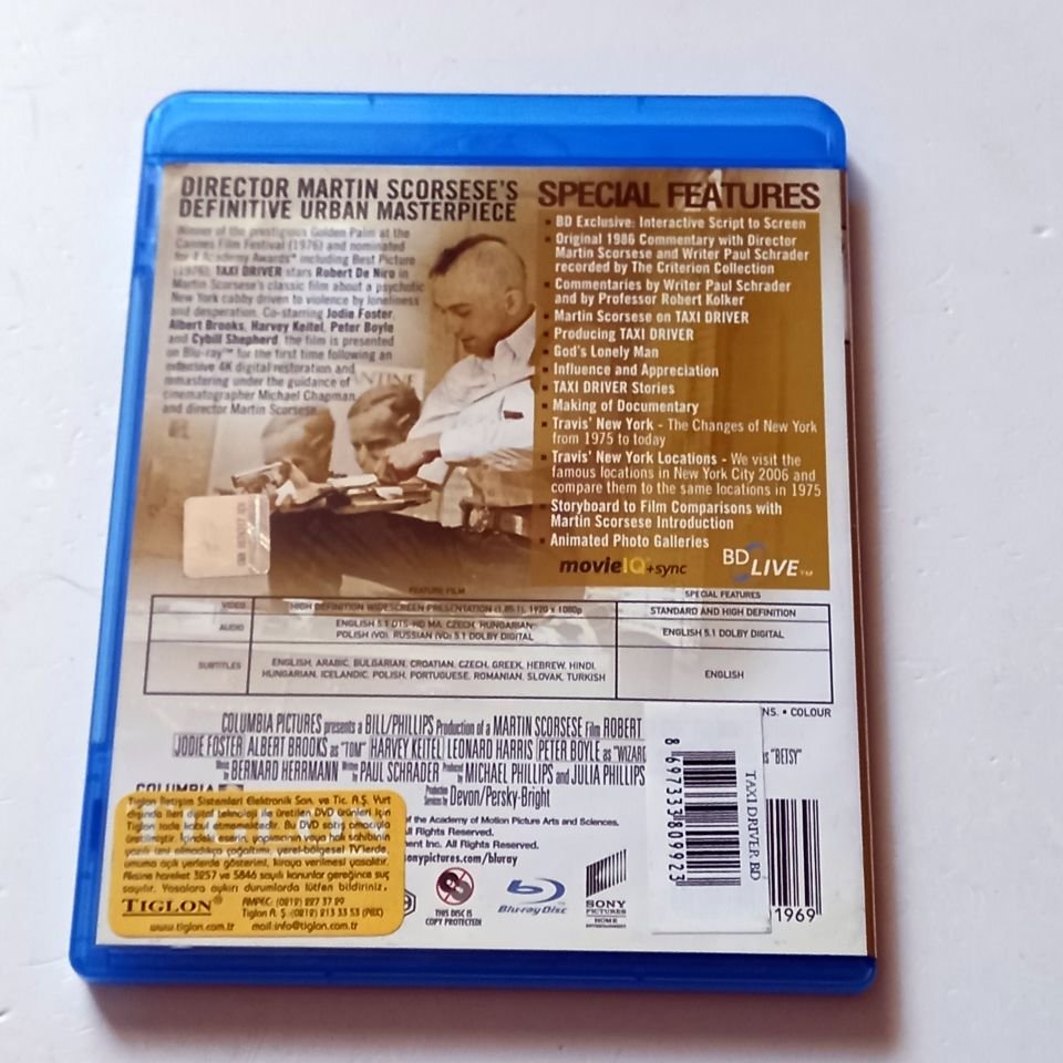 TAXI DRIVER - ROBERT DE NIRO, JODIE FOSTER, ALBERT BROOKS - YÖN.: MARTIN SCORSESE - BLU-RAY 2.EL