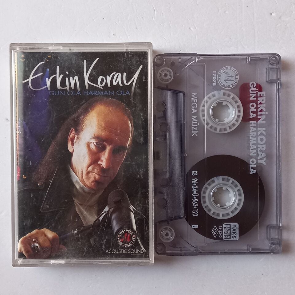 ERKİN KORAY - GÜN OLA HARMAN OLA (1996) - KASET 2.EL