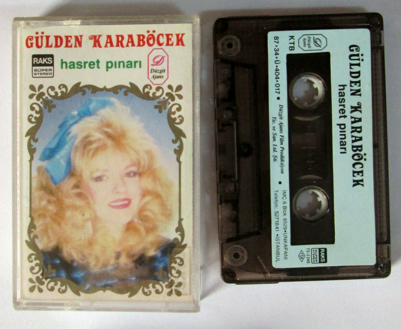 GÜLDEN KARABÖCEK - HASRET PINARI 2.EL KASET
