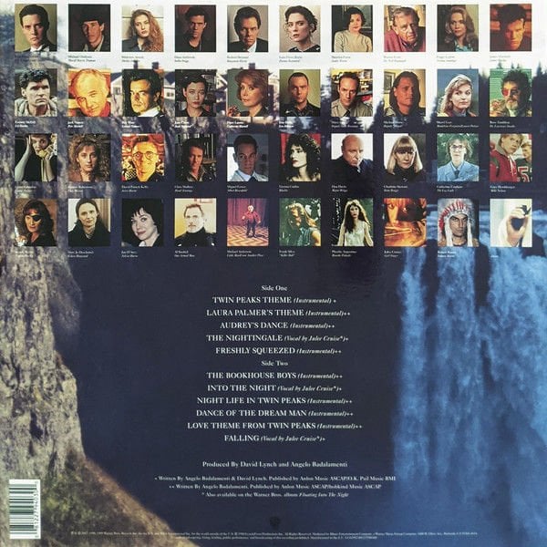 TWIN PEAKS - SOUNDTRACK ANGELO BADALAMANTI (1990) - LP 2017 EDITION SIFIR PLAK