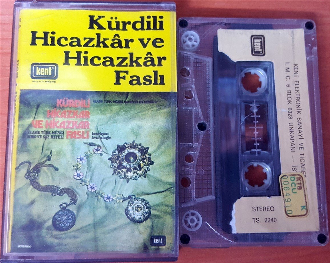 KÜRDİLİ HİCAZKAR VE HİCAZKAR FASLI KASET 2.EL