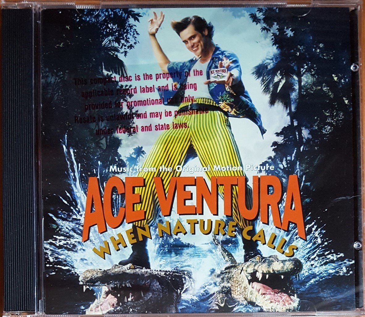 ACE VENTURA WHEN NATURE CALLS SOUNDTRACK / BLUES TRAVELER, WHITE ZOMBIE, NATIVE, PATO BANTON, STING (1995) MCA RECORDS PROMO CD 2.EL