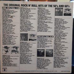 ORIGINAL ROCK 'N' ROLL HITS OF THE 50'S VOL.1 (1982) - PLAK 2.EL