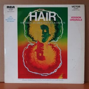 HAIR: THE AMERICAN TRIBAL LOVE-ROCK MUSICAL / THE ORIGINAL BROADWAY CAST RECORDING - LP 2.EL PLAK