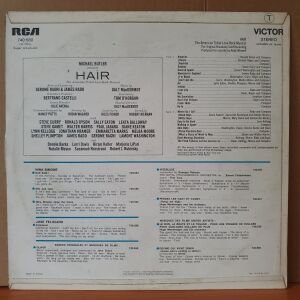 HAIR: THE AMERICAN TRIBAL LOVE-ROCK MUSICAL / THE ORIGINAL BROADWAY CAST RECORDING - LP 2.EL PLAK