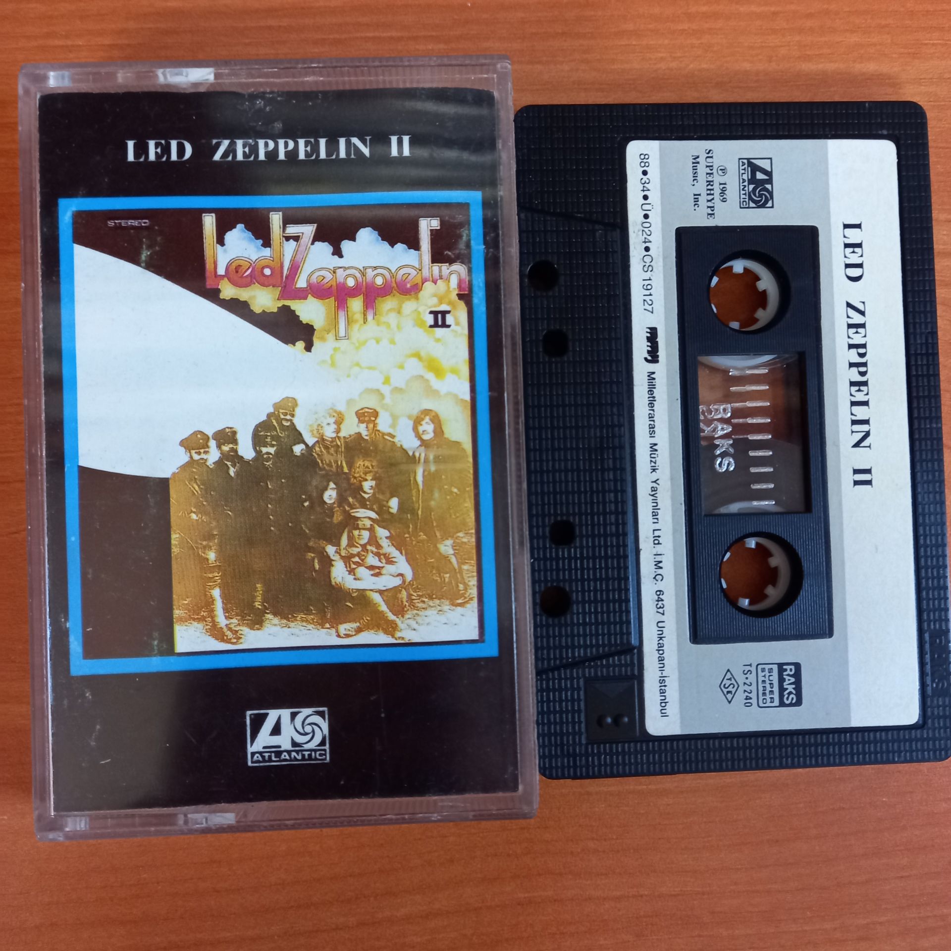 LED ZEPPELIN - LED ZEPPELIN II (1988) - KASET 2.EL