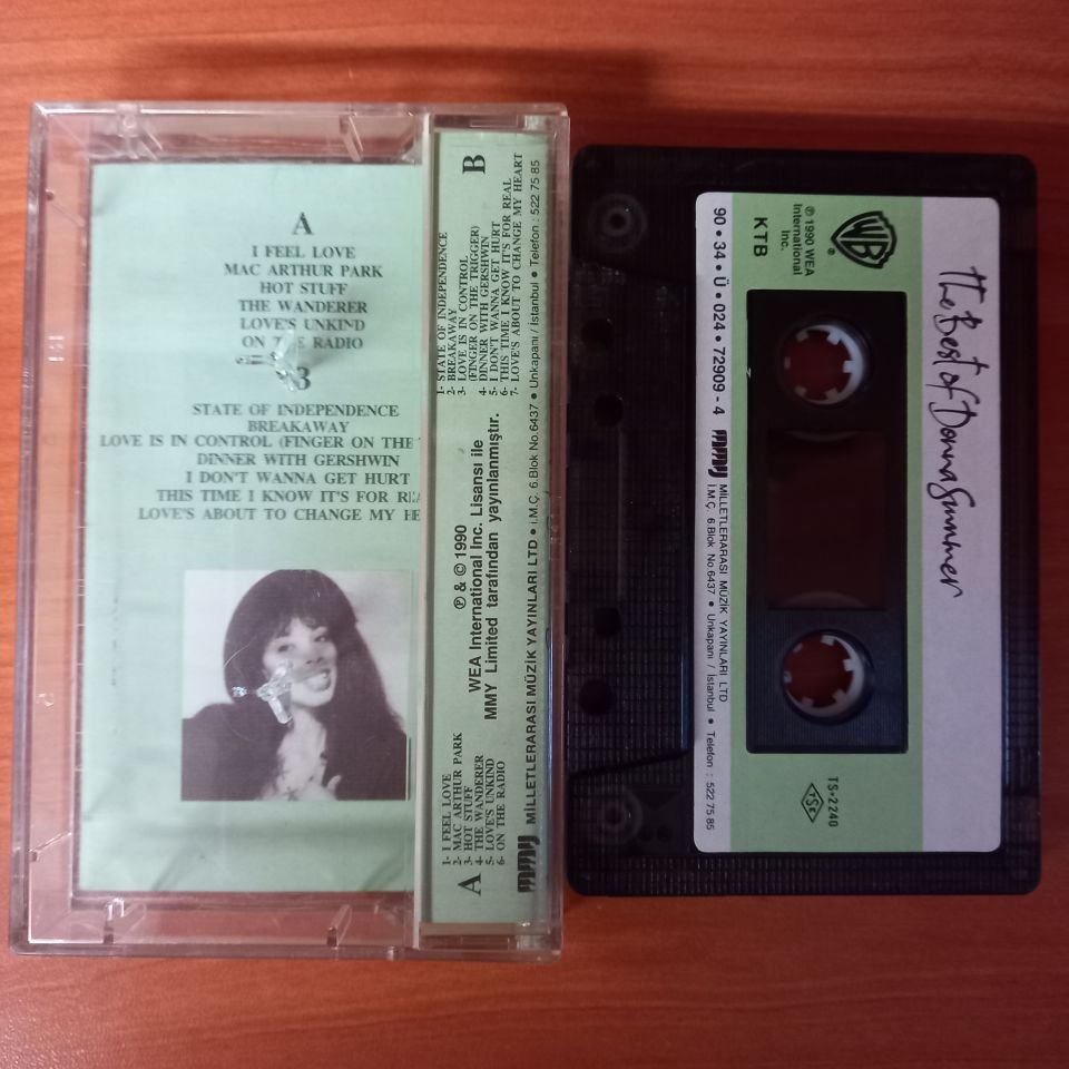 DONNA SUMMER - THE BEST OF DONNA SUMMER (1990) - KASET 2.EL