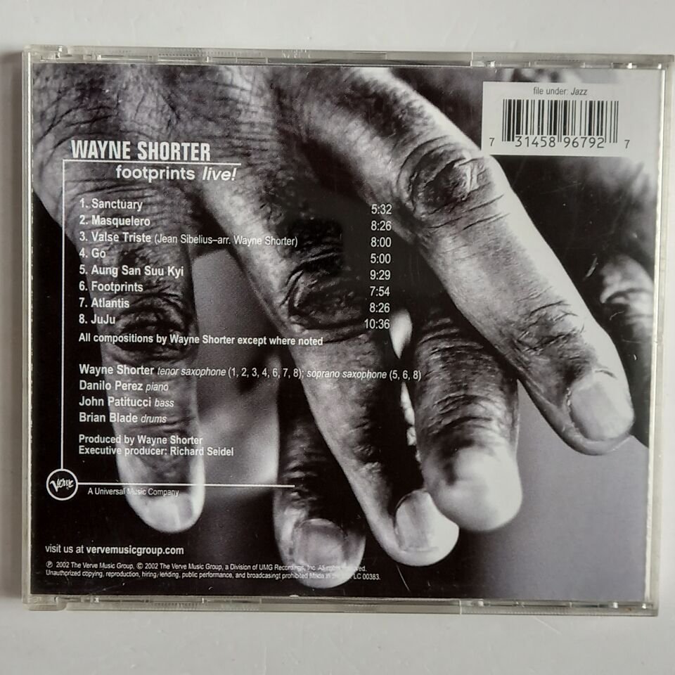WAYNE SHORTER – FOOTPRINTS LIVE! (2002) - CD 2.EL